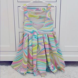 TAHARI GIRLS, PUCCI INSPIRED DRESS
